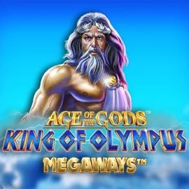 Age Of The Gods: King of Olympus Megaways logo by Origins at WinRolla Casino