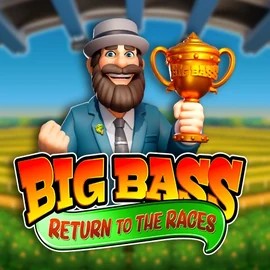 Official Slots logo: Big Bass Return to the Races by Pragmatic Play at WinRolla Casino