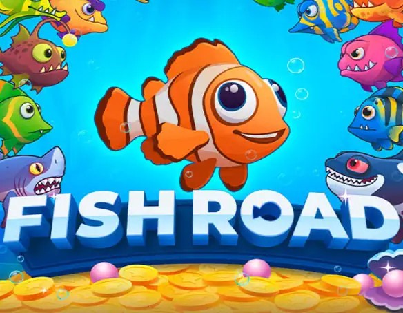 Casino Games logo of Fish Road from InOut at WinRolla Casino