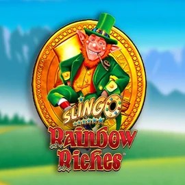 Slingo Rainbow Riches online game logo by Gaming Realms on winrollaa.es